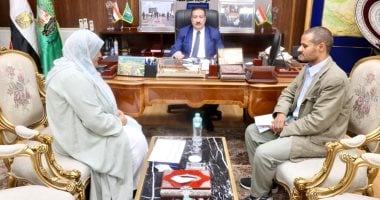 محافظ المنوفية يبحث تطورات تقنين أراضي الدولة وملكيتها