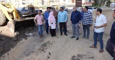 محافظ المنوفية يتابع تقدم بناء مدرسة مصر المتكاملة للغات في حي غرب