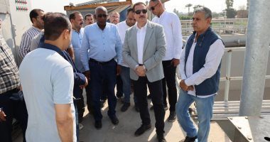 محافظ المنوفية يتابع توسعة محطة صرف صحي الغوري بتمويل 400 مليون جنيه