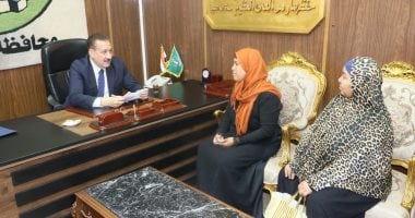 محافظ المنوفية يخصص مساعدات مالية وعينية لدعم الحالات الإنسانية المختلفة