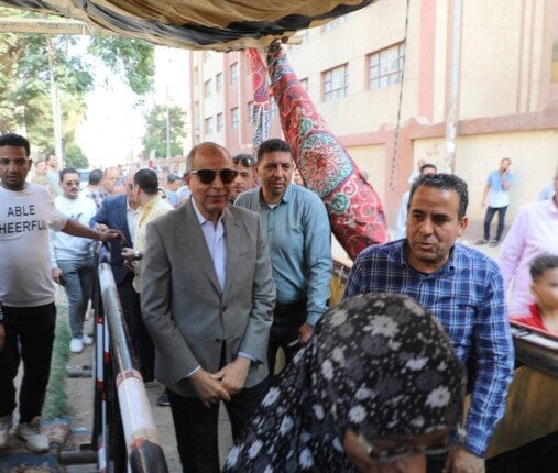 محافظ المنيا يتفقد لجان انتخابات مجلس النواب في يومها الثاني ويدعو المواطنين للمشاركة الفعالة