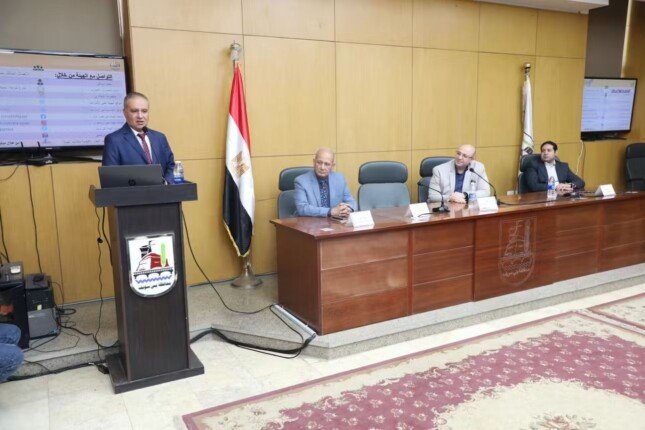 محافظ بني سويف يشهد فعاليات الندوة التوعوية حول منع ومكافحة الفساد