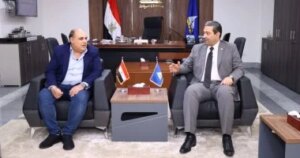 محافظ دمياط يلتقي رئيس هيئة قصور الثقافة العامة