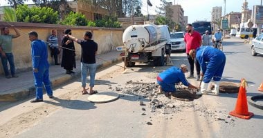 محافظ كفر الشيخ: تحسين شبكات الصرف الصحي في دسوق