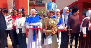 مدارس كفر الشيخ تحتفل بافتتاح المتحف المصري الكبير مصحوبة بالصور