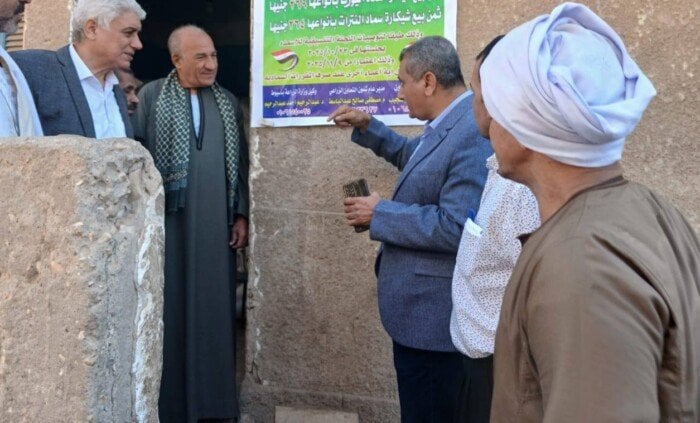 مدير الزراعة بأسيوط يتفقد الجمعيات الزراعية بمركز الفتح لمتابعة صرف وتوزيع الأسمدة