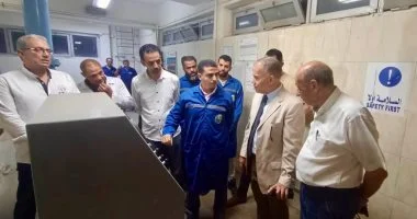 مدير شركة مياه الفيوم يفتتح جولته بتفقد محطة قحافة المائية
