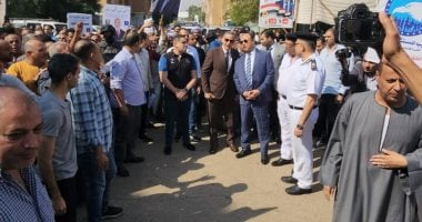 مساعد الداخلية للجنوب ومدير أمن الأقصر يتابعان انتخابات مجلس النواب