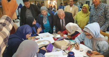 مشاركة 1100 طالب من الأقصر في مسابقة "لمحات من الهند" للرسم 2025