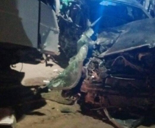 مصرع شخص وإصابة آخر في حادث تصادم أتوبيس وسيارة ملاكى بالقليوبية