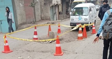 معالجة هبوط أرضي بشبرا الخيمة ورئيسة الحي تؤكد على سرعة الاستجابة الضرورية