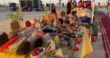 معرض تراثي وفني بجبل مريم في احتفالية "100 عام من الحرب إلى السلام" بالإسماعيلية