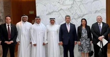 مكتب التمثيل التجاري يبحث مع المانع القابضة زيادة استثمارات المجموعة فى مصر