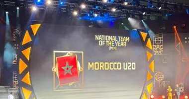 حفل جوائز الكاف.. منتخب المغرب للشباب بطل العالم أفضل فريق أفريقى 2025