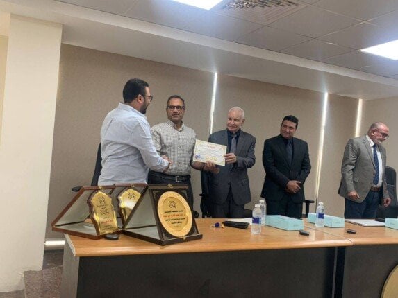 مياه العبور تحصل على شهادات الأيزو في الجودة والبيئة والسلامة والصحة المهنية