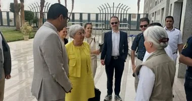 نائب محافظ الأقصر يستقبل المستشارة السويسرية خلال زيارتها للمحافظة بالصور