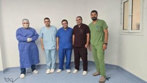 استئصال ورم سرطاني بالقولون لسيدة بمستشفى كفر شكر التخصصي