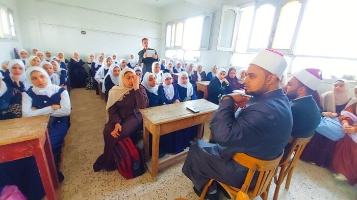 وعظ الغربية ينظم ندوة لمواجهة العنف والتنمر بمعهد فتيات العامرية