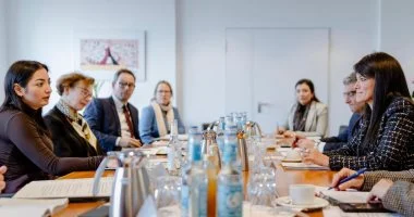 وزيرة التخطيط تبحث مع نظيرتها الألمانية أوجه الشراكة بين البلدين