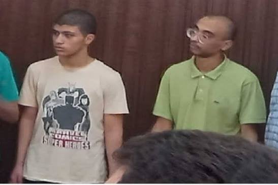 وصول المتهمين في قضية «الدارك ويب» إلى جنايات شبرا الخيمة وسط حراسة مشددة