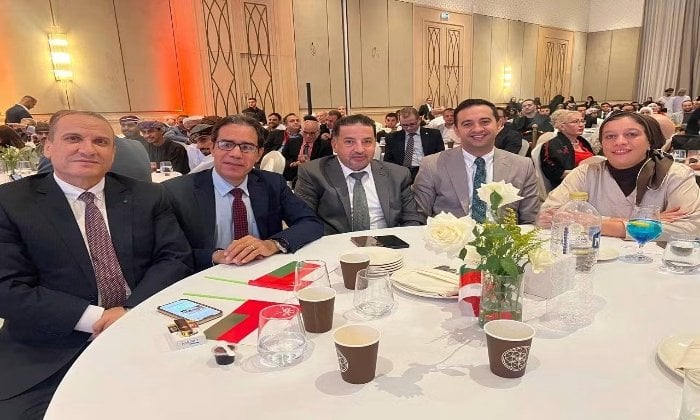 وفد جامعة بني سويف يشارك في احتفالية اليوم الوطني العُماني