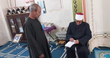 وكيل أوقاف سوهاج يقوم بجولة تفتيشية لمساجد المحافظة
