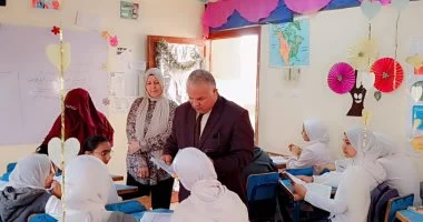 وكيل تعليم الفيوم يتابع سير العملية التعليمية بجولة على المدارس