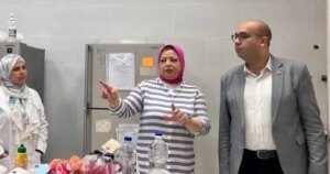وكيل صحة الإسكندرية يزور المعامل المركزية للاطلاع على إجراءات العمل
